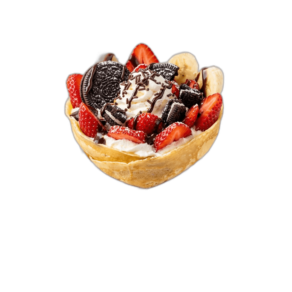 Crepe con frutas